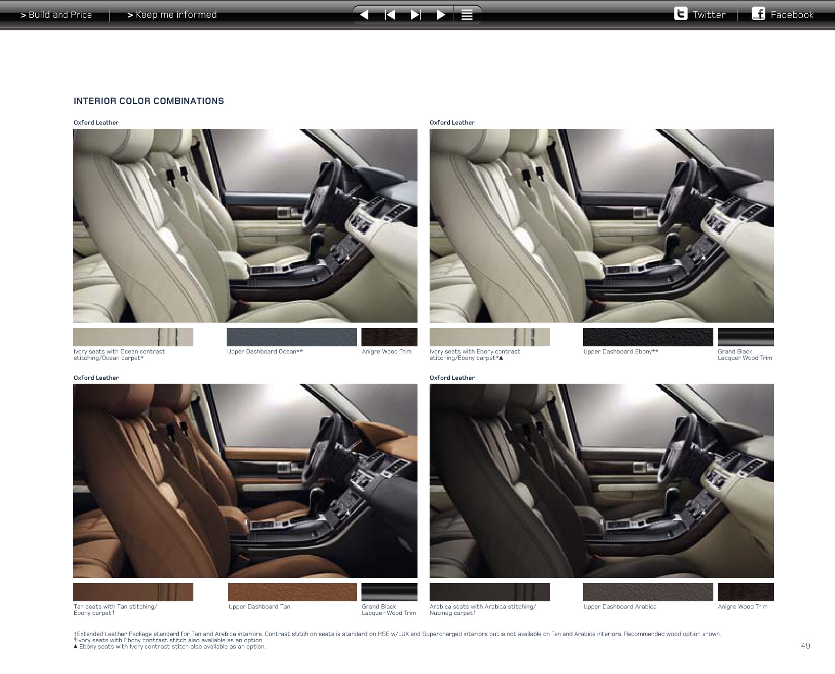 2013 Range Rover Sport Brochure Page 7